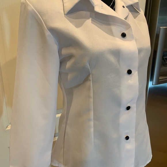 Anime costume white button up blouse - Picture 3 of 5